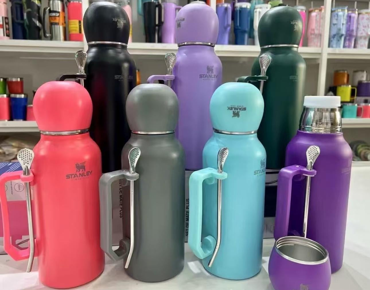 Kit- Termo, Mate y Bombilla