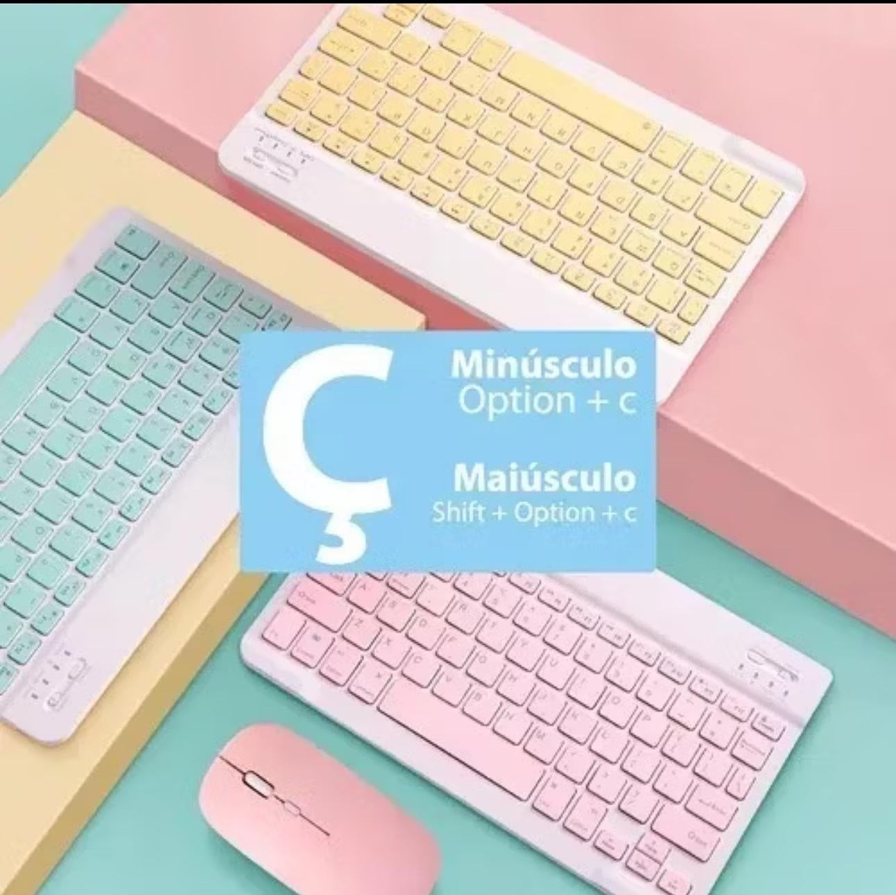 Teclado Bluetooth con Mouse v1