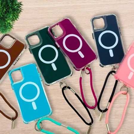 Case magsafe con cordón