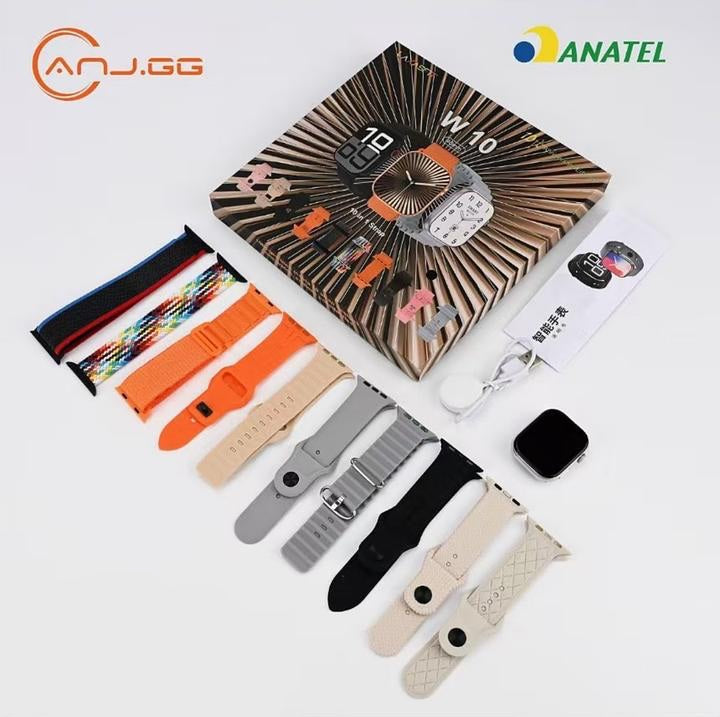 Smart watch serie 10s con 12 pulseras