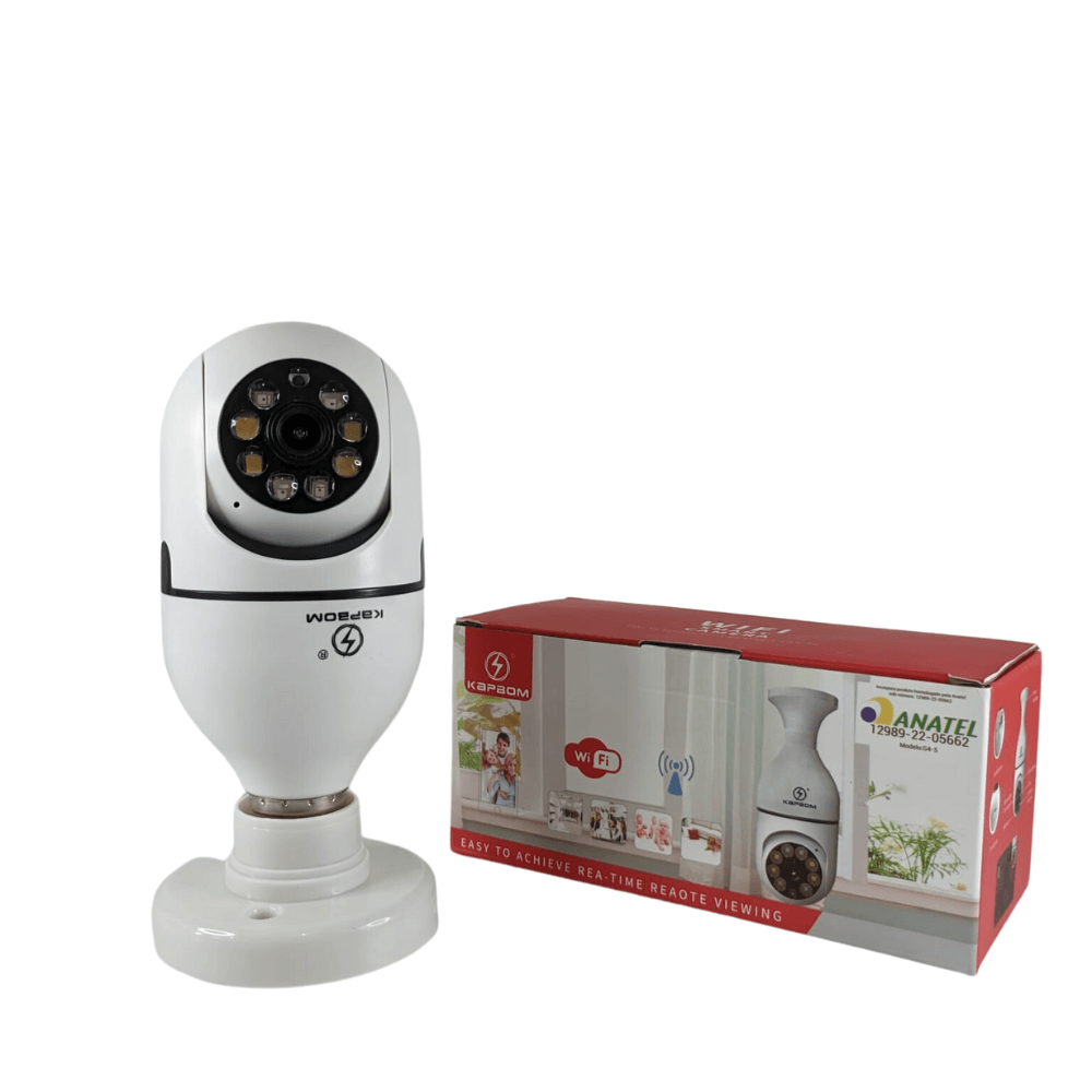 Camara de Seguridad Lampara Wifi - ABAB