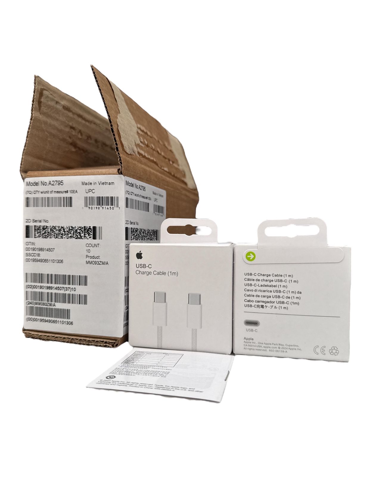 📦 Cables Apple C-C Originales - vietnam