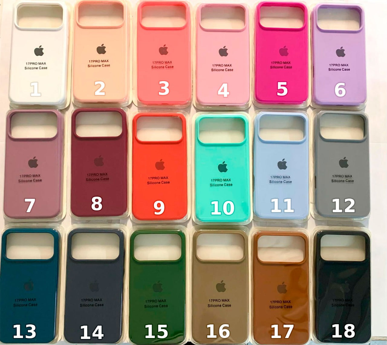 Silicon Iphone 17 Pro Max