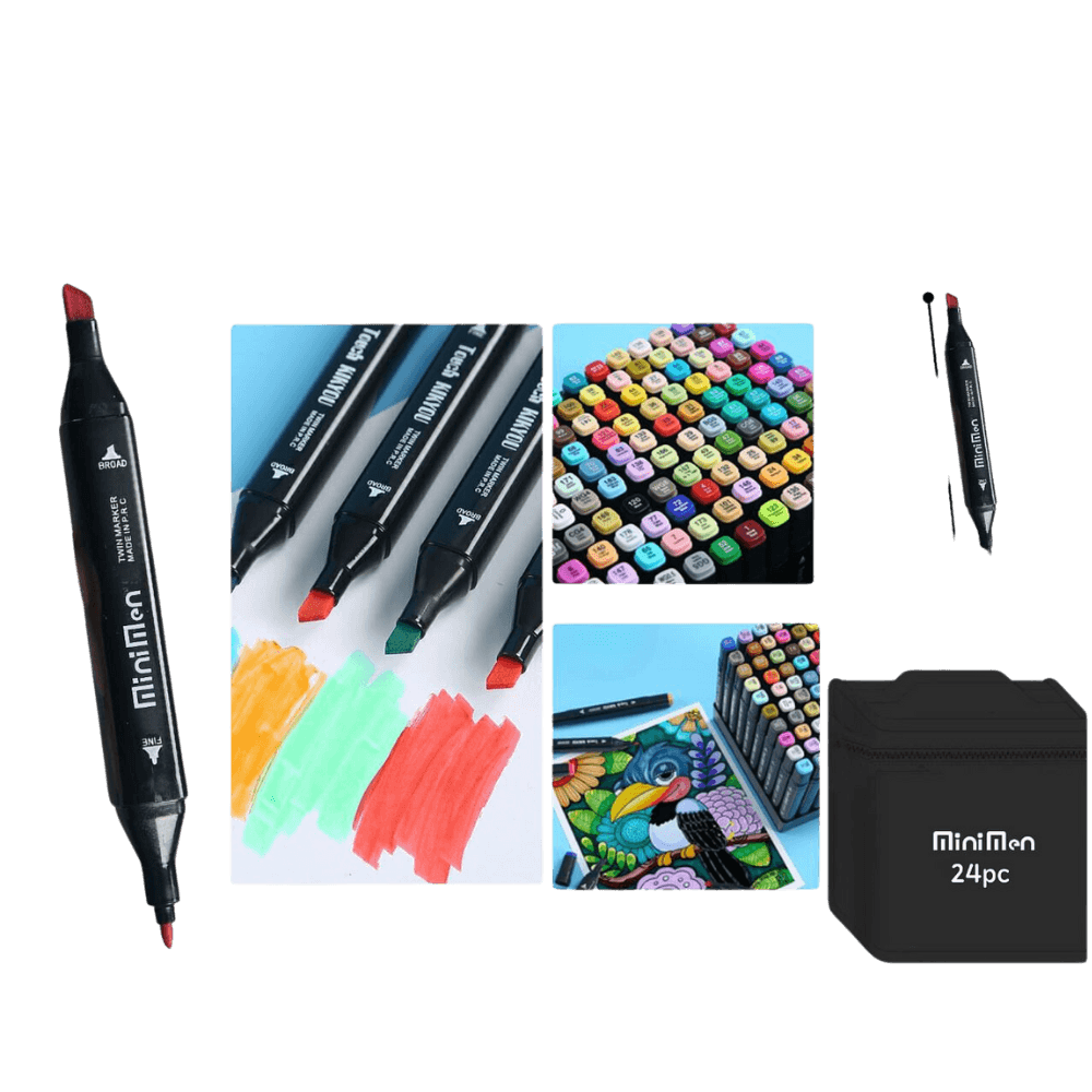 Marcadores MiniMen - ABAB