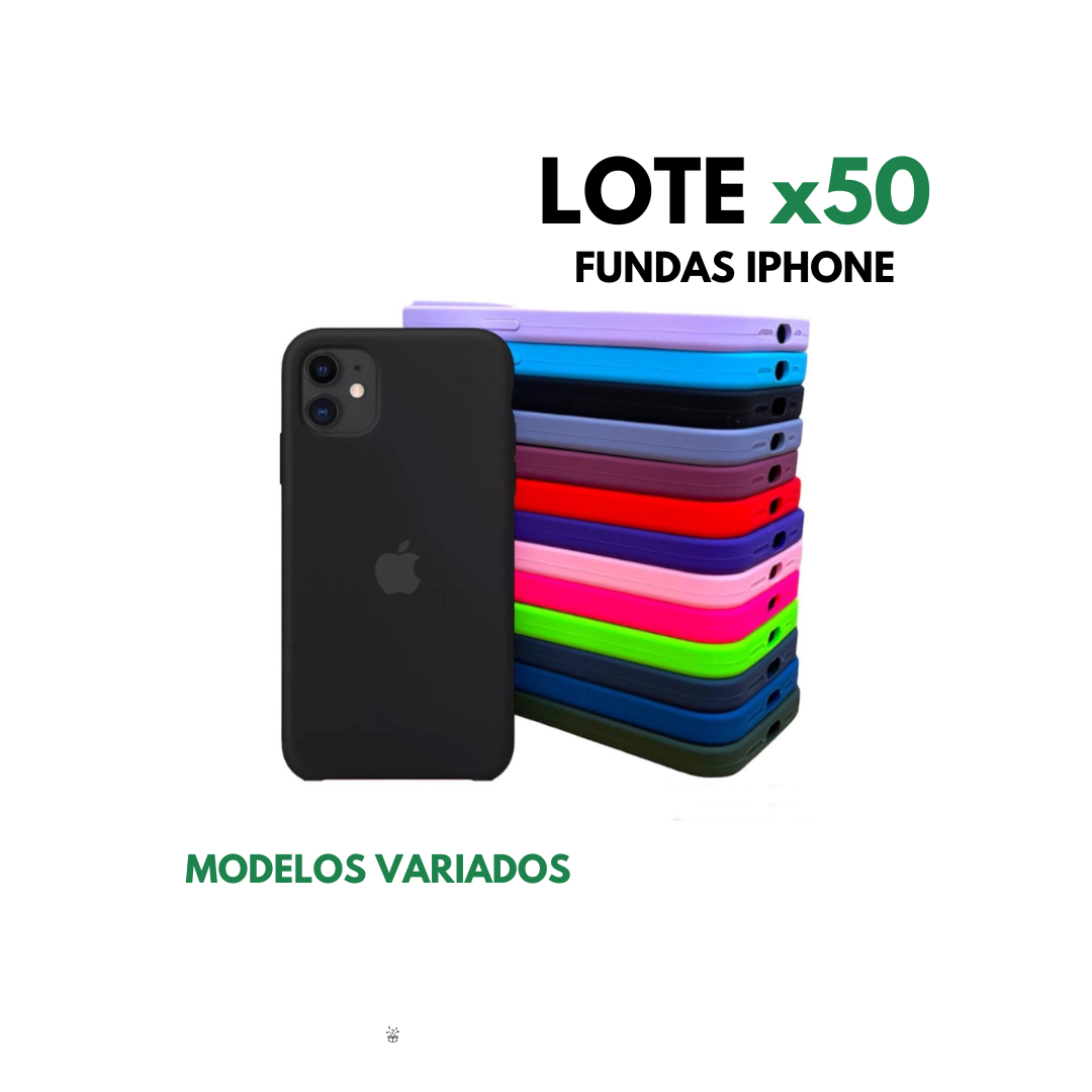 LOTE 50x Silicon Case Iphone