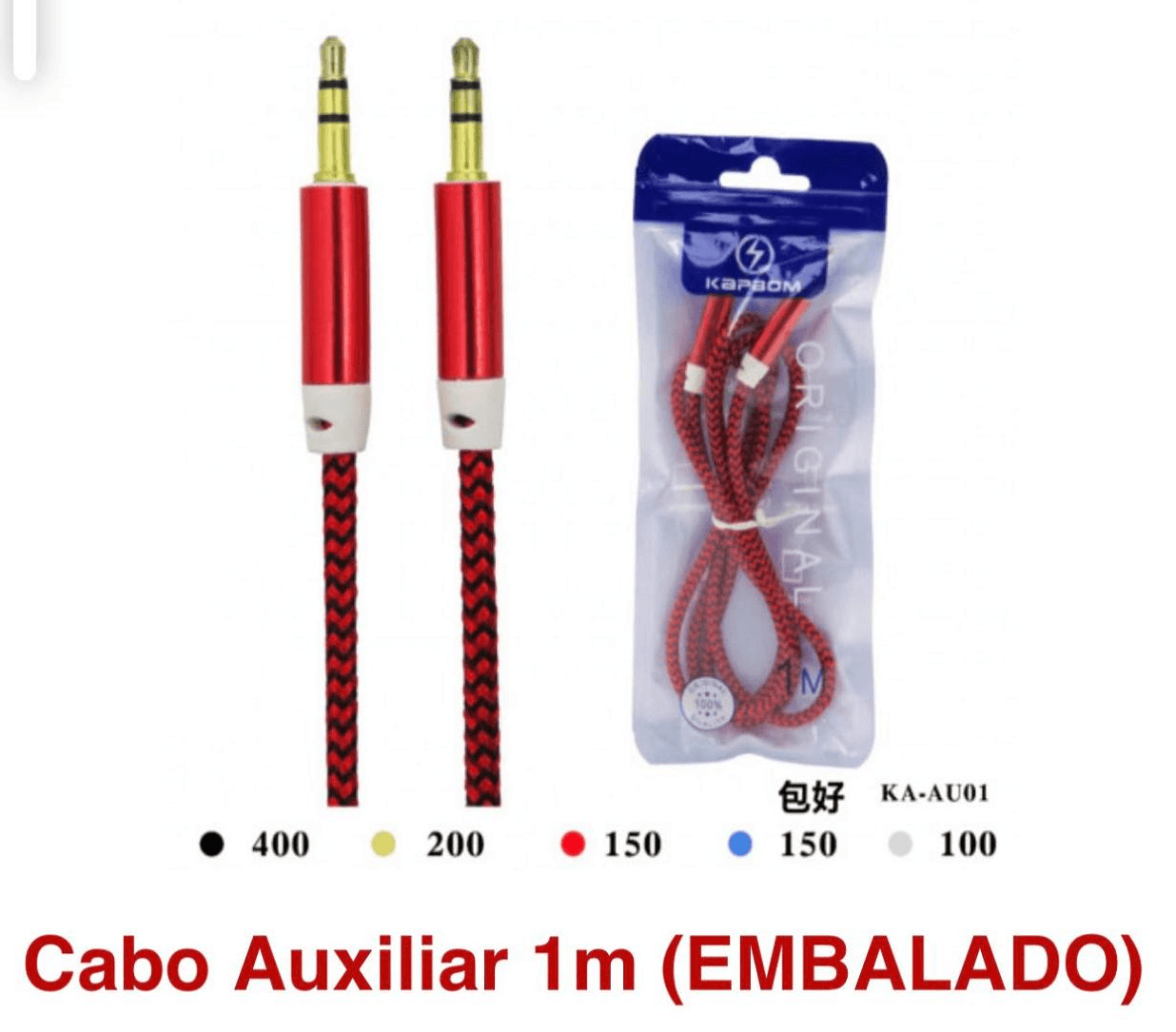 Cable Auxiliar p2-p2 - ABAB