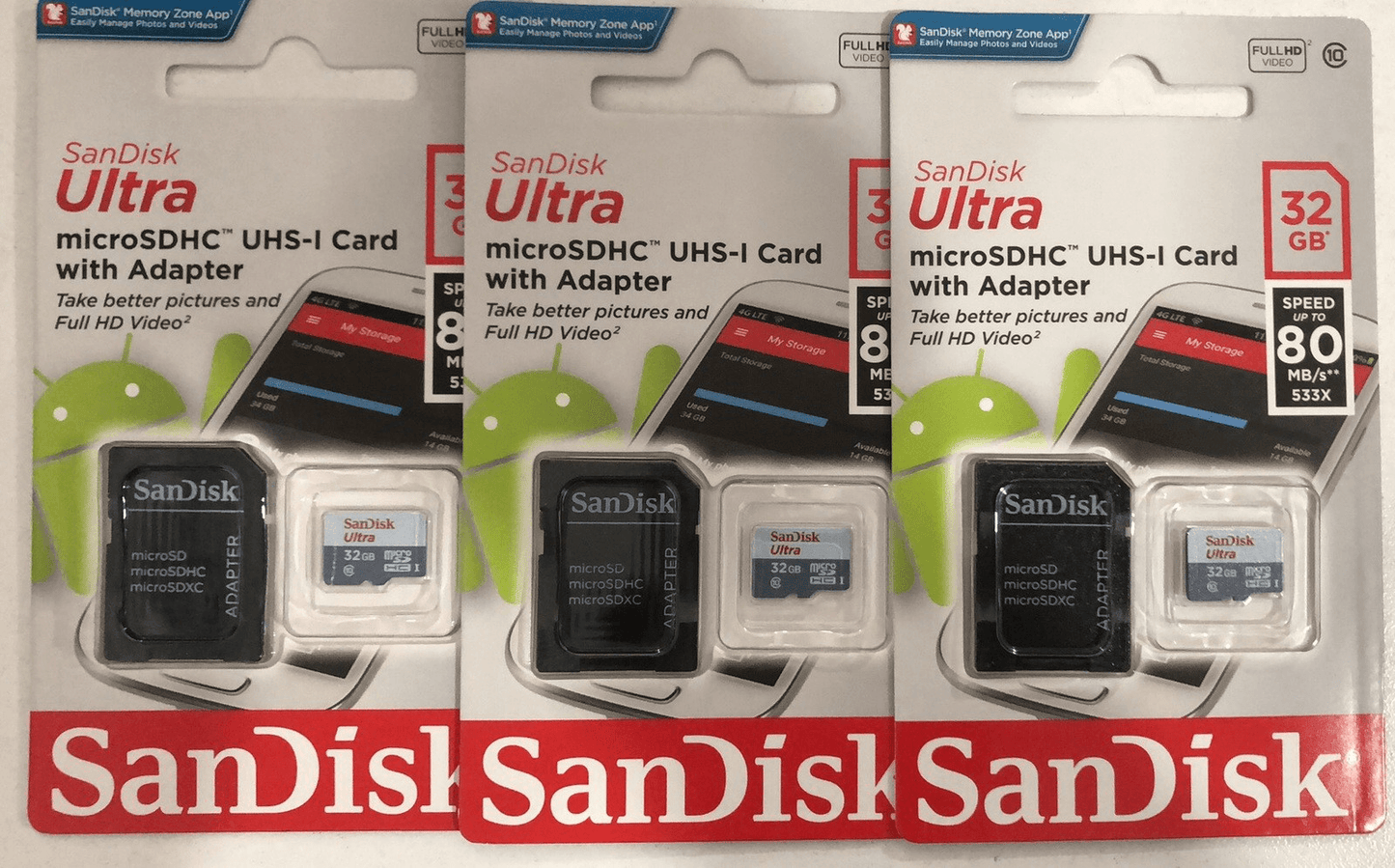 Tarjeta de memoria 32gb sandisk clas 10 - ABAB