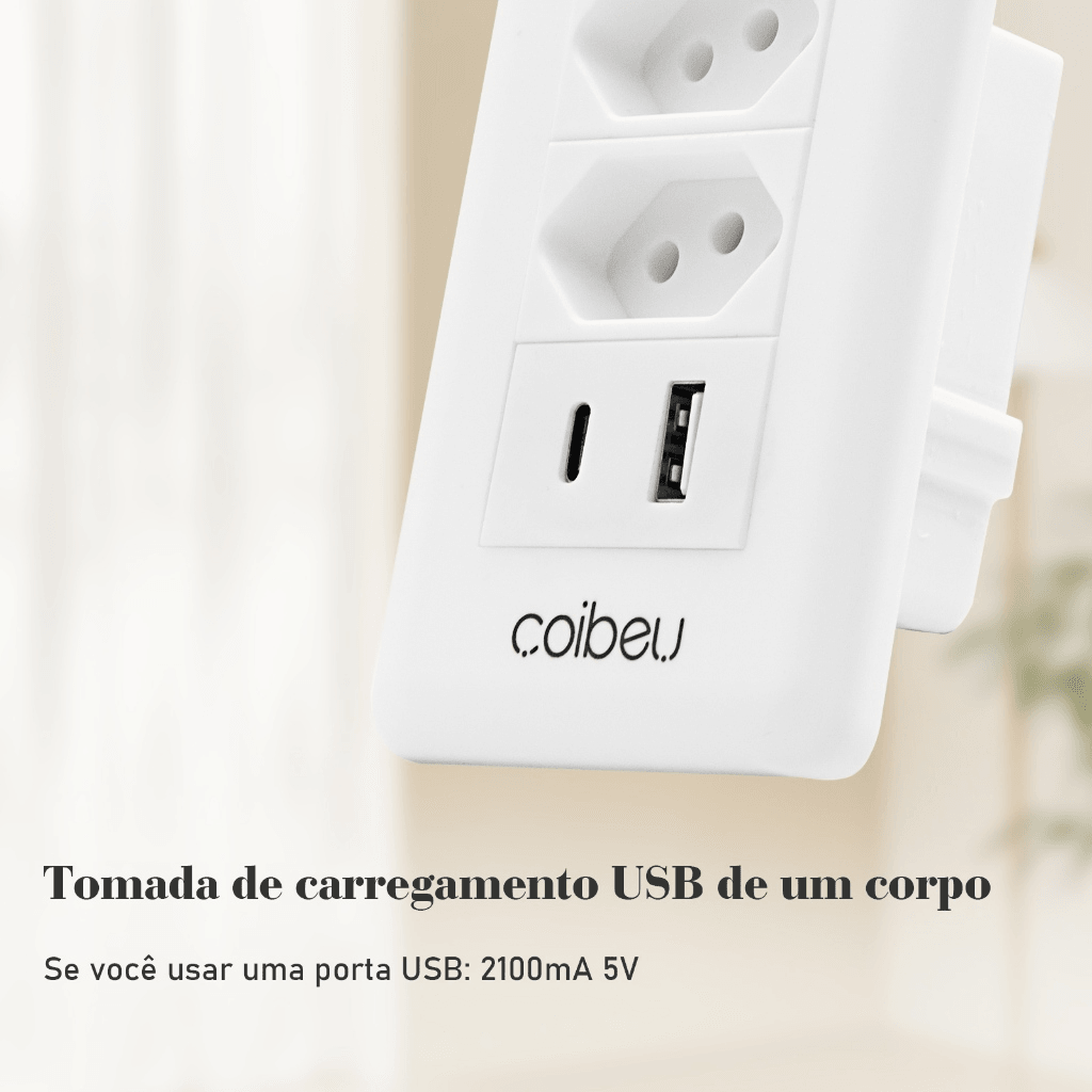 Interruptor inteligente USB y Type C - ABAB