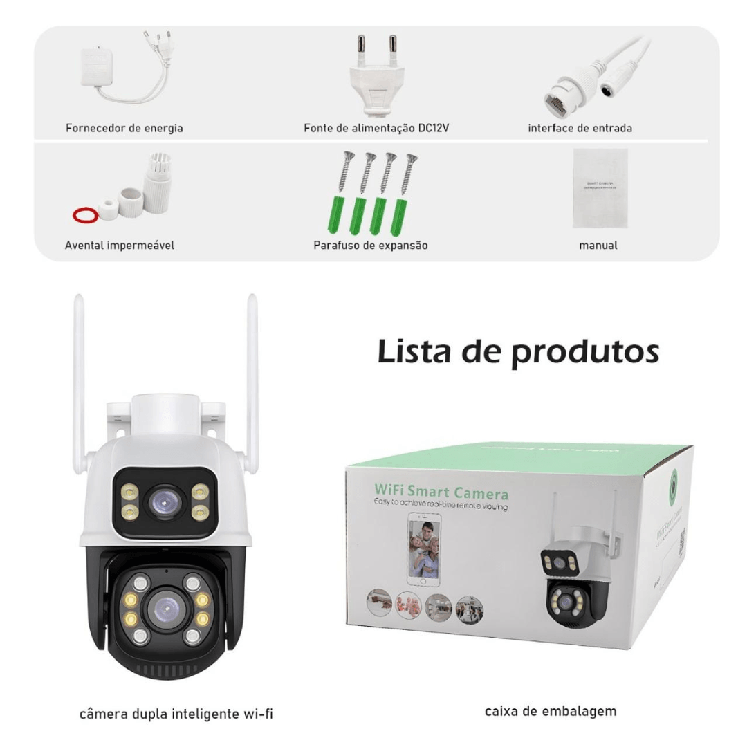 Cámara Doble Rastreo 3k - ABAB