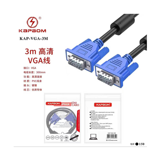 Cable VGA a VGA 3M