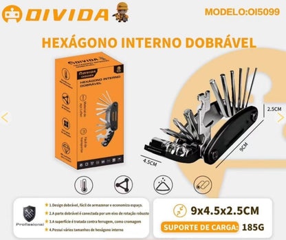 Kit de Herramienta Navaja 16 en 1
