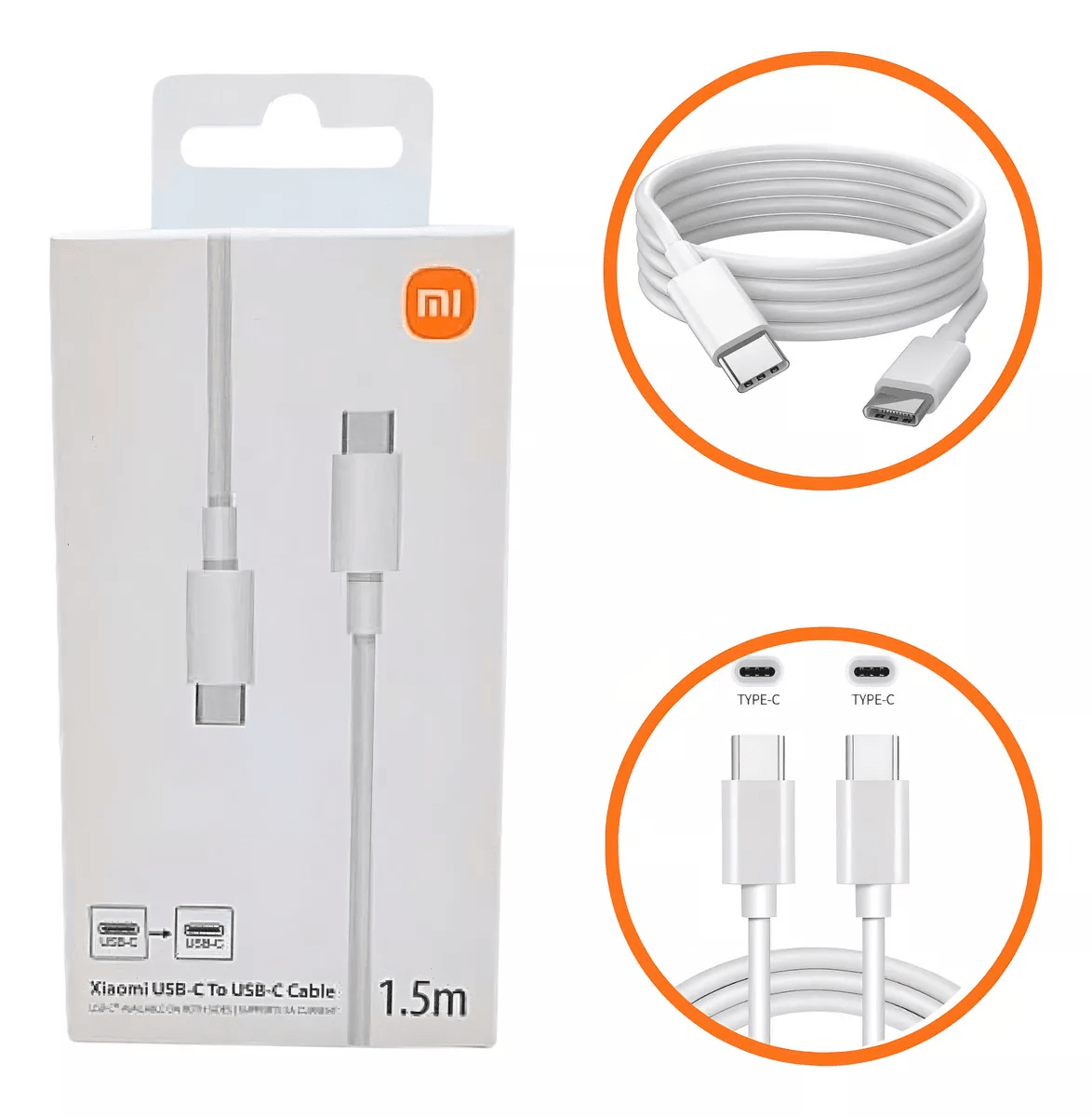 Cable Tipo C a Tipo C Xiaomi - ABAB
