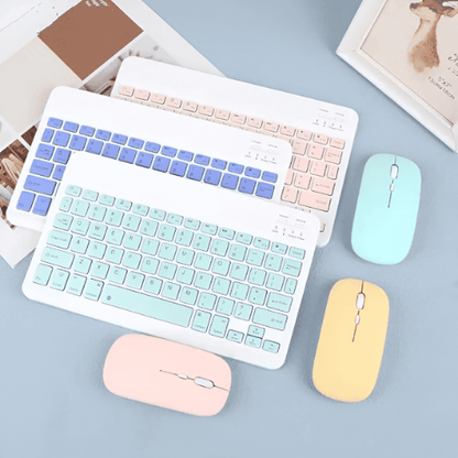 Kit de teclado y mouse Bluetooth - ABAB