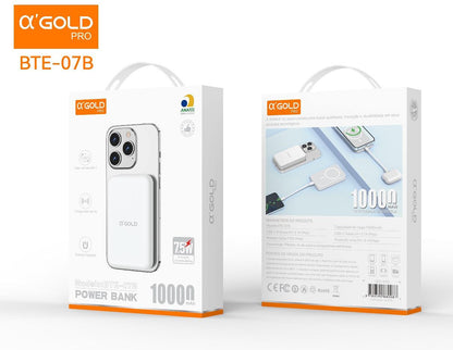 Power Bank A’GOLD Pro 10000mAh Turbo 7.5W – BTE-07B