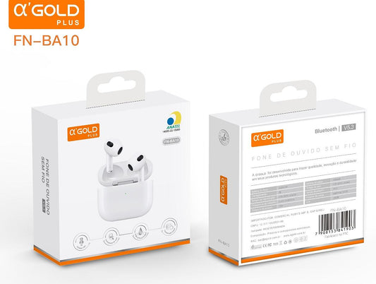 Auriculares Bluetooth Inalámbricos V5.3 a’Gold FN-BA10