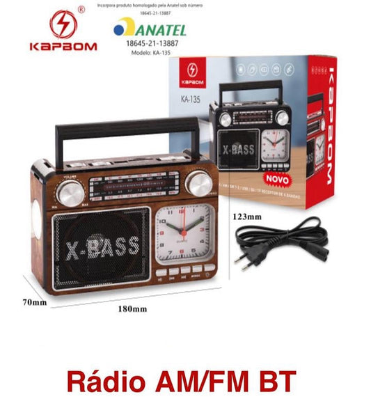 Radio retro con Bluetooth
