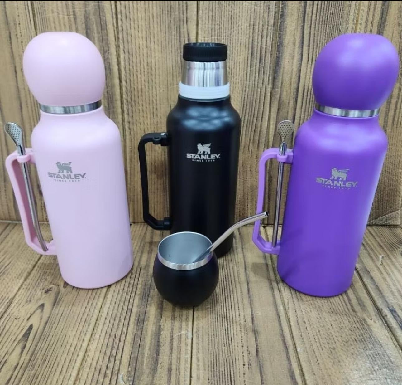 Kit- Termo, Mate y Bombilla