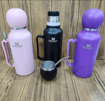 Kit- Termo, Mate y Bombilla
