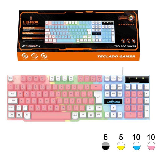 Teclado Gamer LEHMOX LEY-2076
