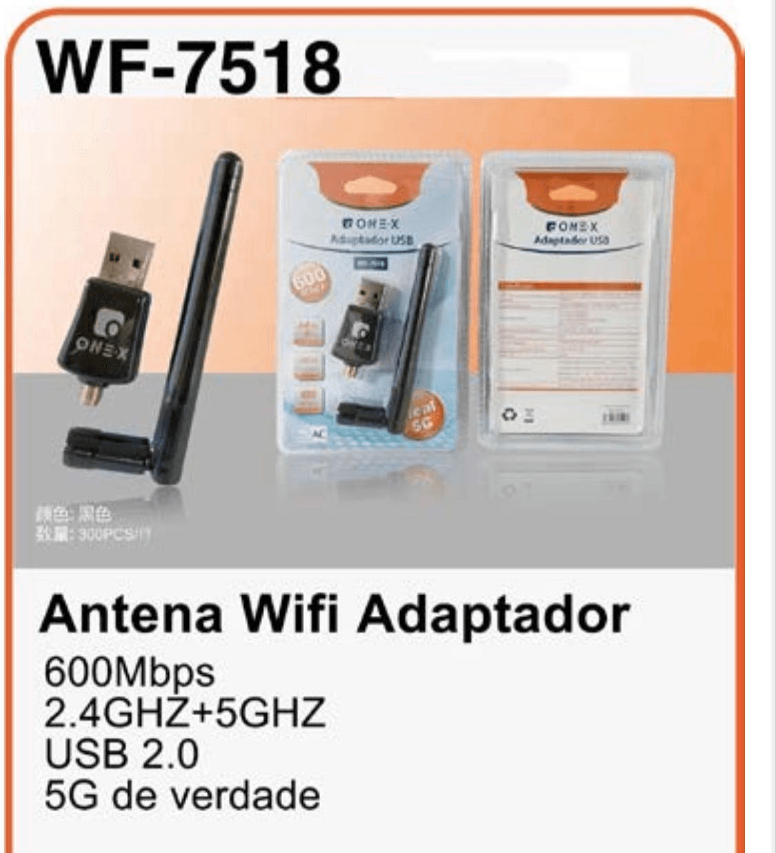 Antena WIFI Adaptador - ABAB