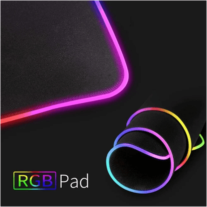 MOUSEPAD GAMER Extra Grande con LED RGB Speed Edition - ABAB