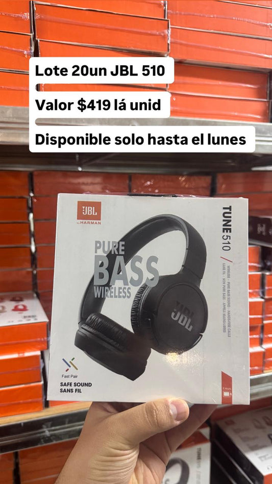 Lote 20 jbl 510