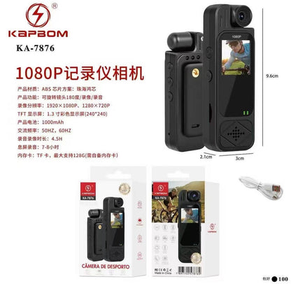 Camara pocket deportiva 4k - 1080p alta calidad