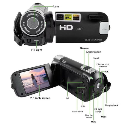 Camara filmadora digital hd 128gb alta calidad