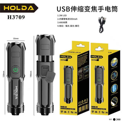 Linterna de uso militar 2km de alcance