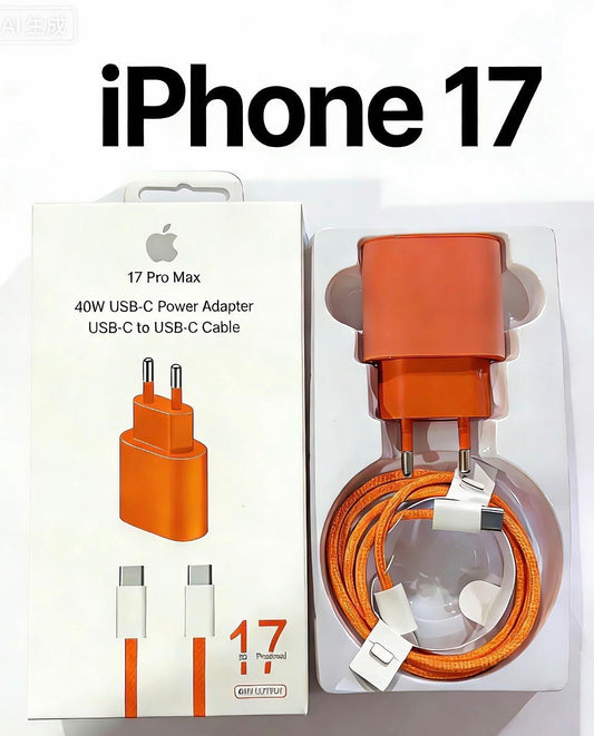 kit Cargador iPhone 17 alta calidad