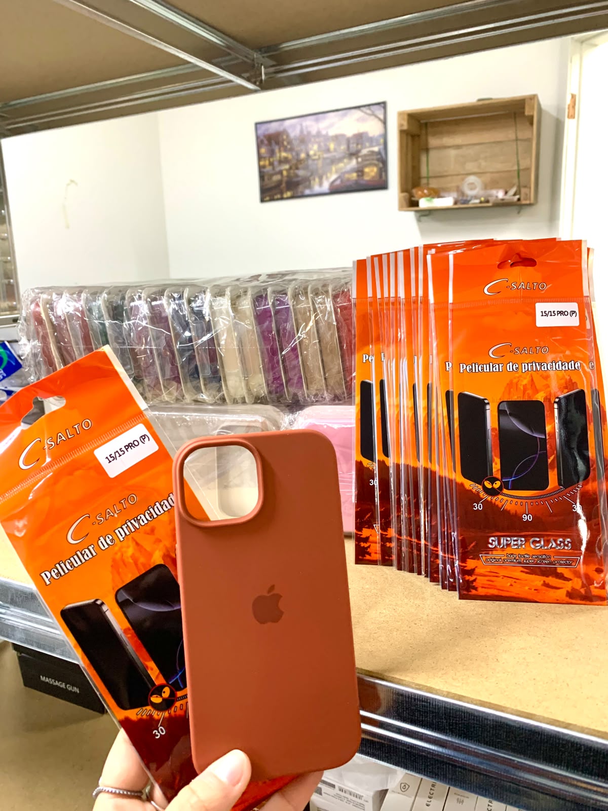 COMBO ANTIESPÍA · Fundas + Templados Privacidad iPhone
