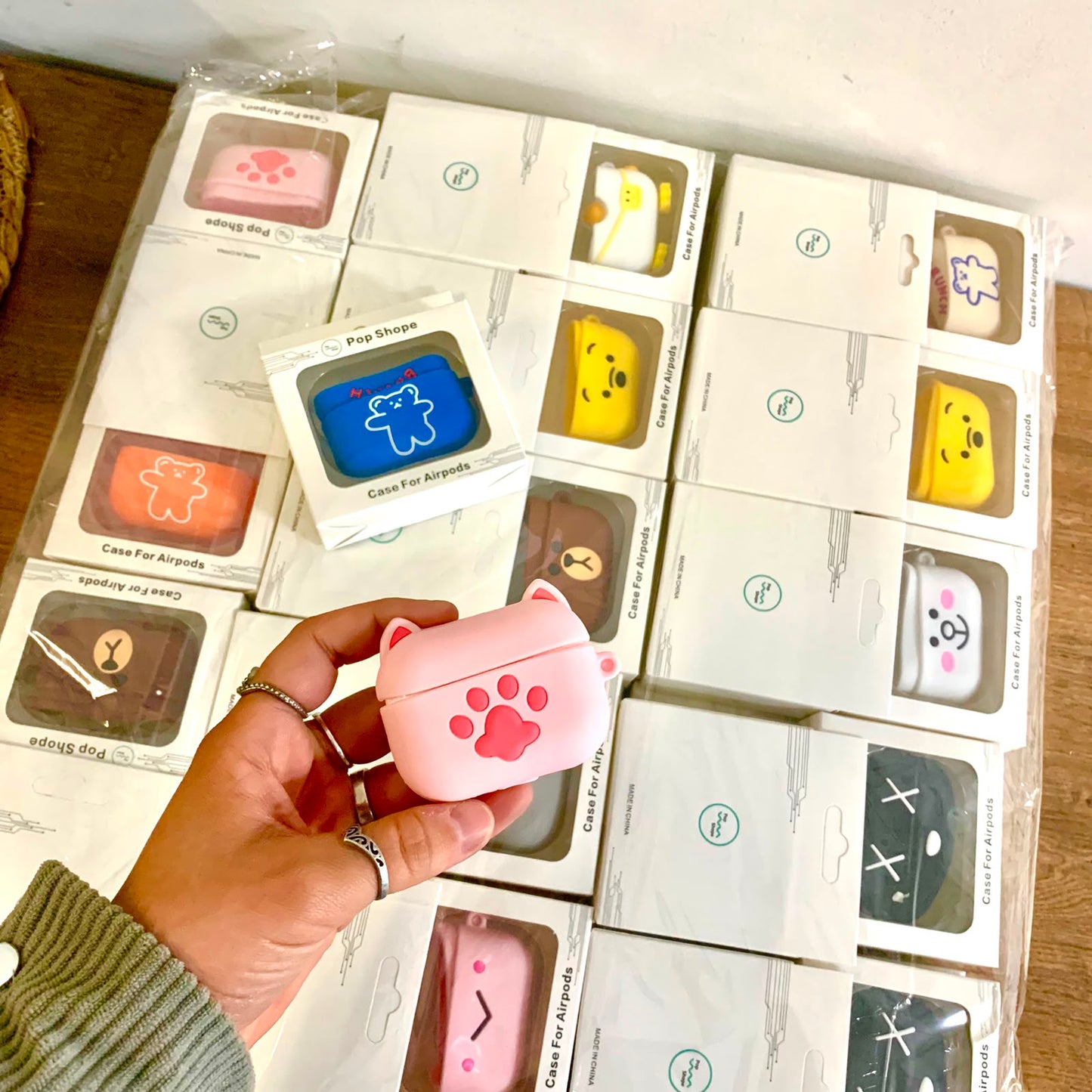 Protector de silicon airpods