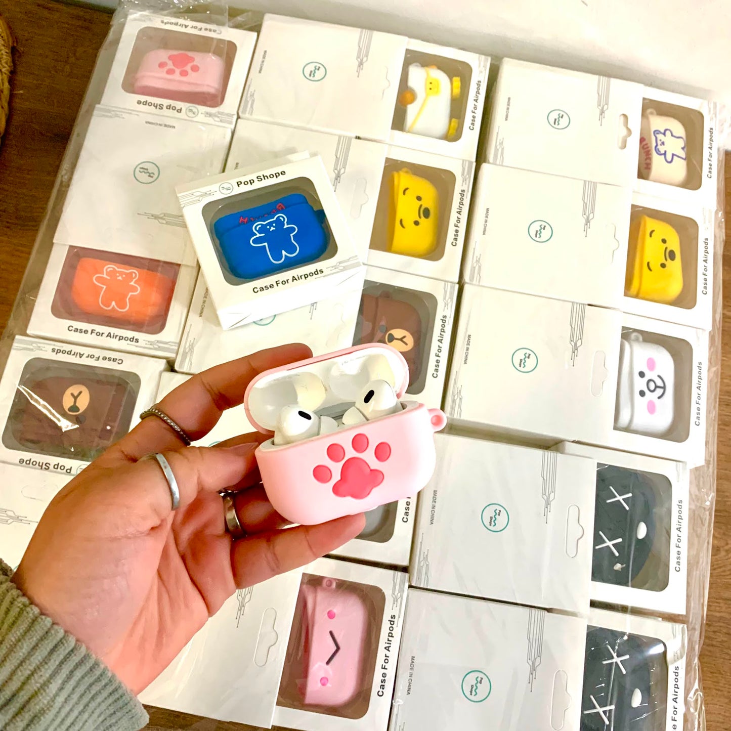 Protector de silicon airpods