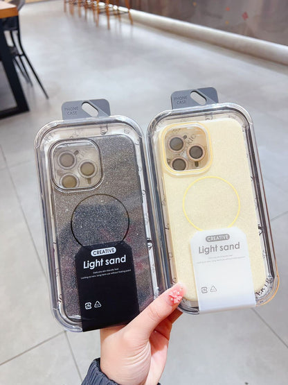 Funda MagSafe con brillo