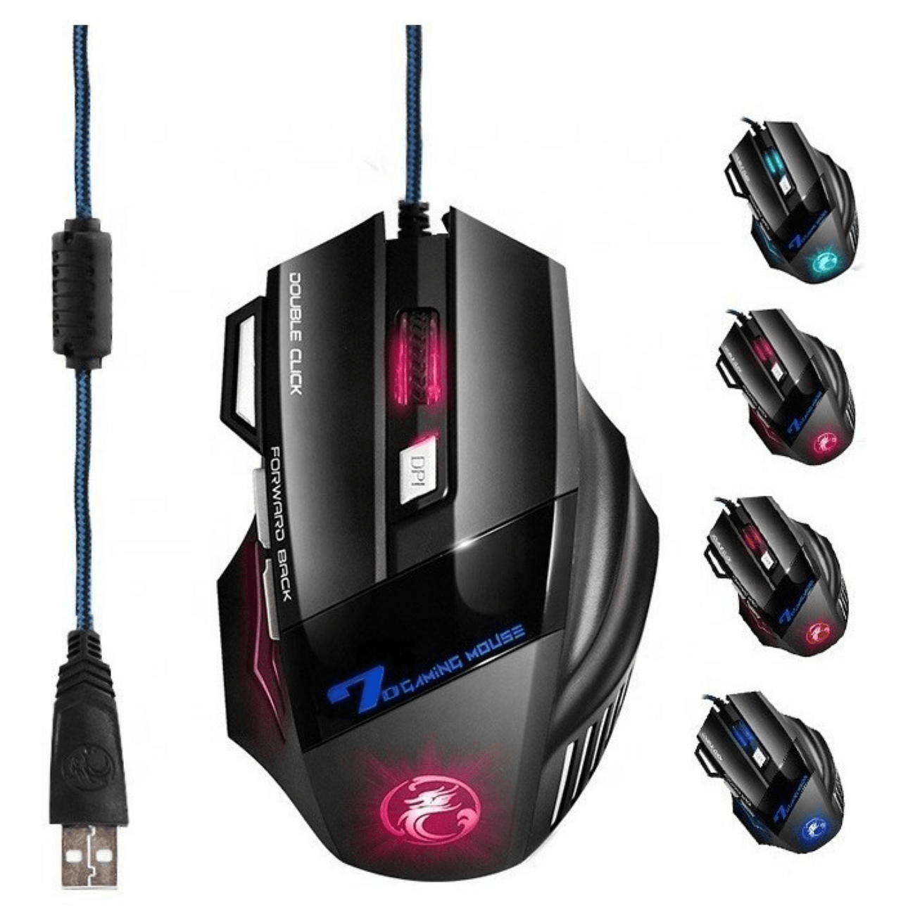 Mouse gamer x7 comandos - ABAB