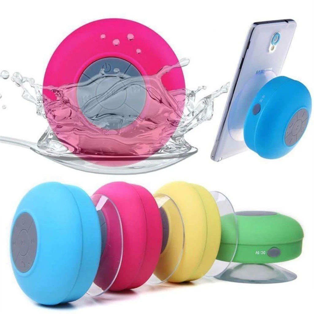 Parlante Bluethoot para ducha con ventosa
