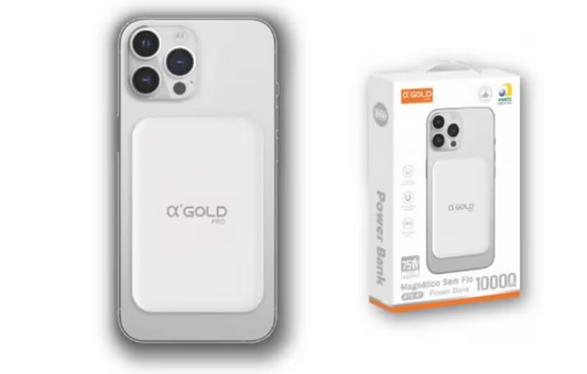 Power bank 10000mah 7,5W Compatible con iPhone BTE-07B OGold