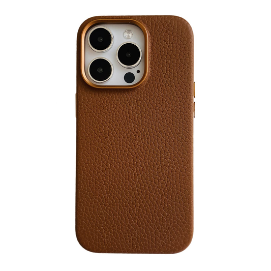 Case de Cuero con MagSafe y protección de cámara