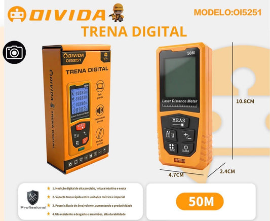 Medidor Distancia Laser 50 Metros