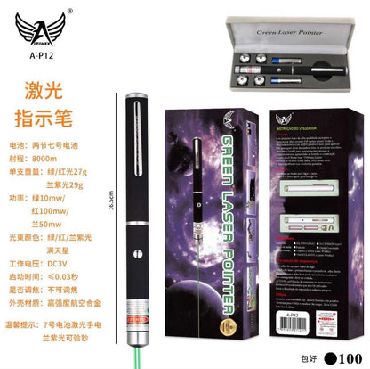 Laser Pointer Verde 1000mw 10km