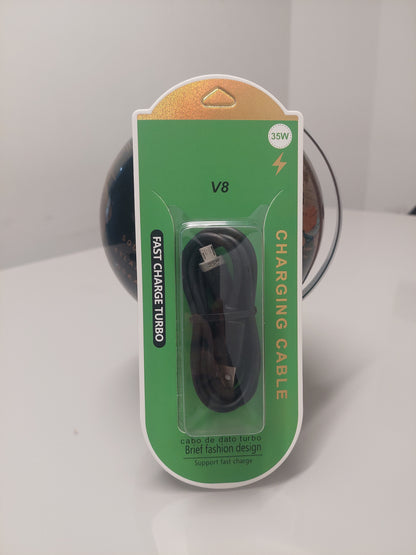 Cable V8 carga rápida