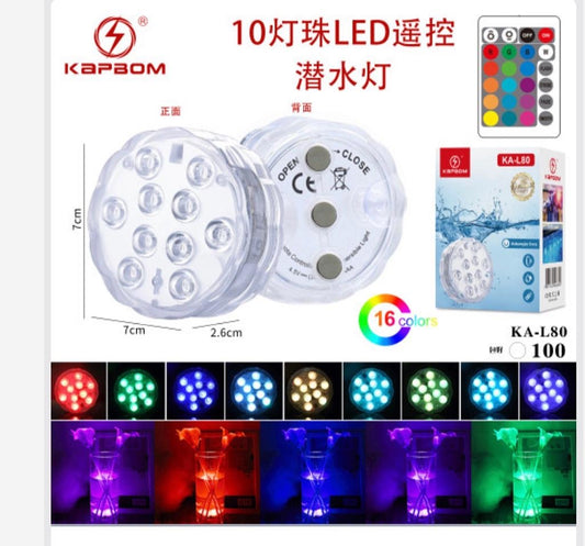 Luz Acuatica para pileta