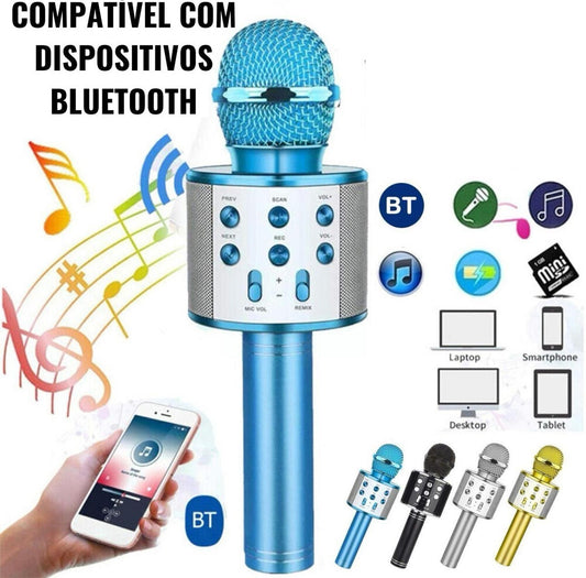 Microfono karaoke Bluetooth