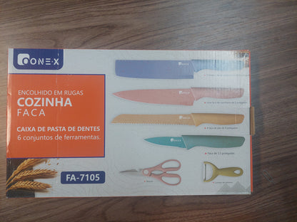 Kit de 6 Cuchillos